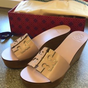 Tory Burch Ines 80 mm Wedge Slide